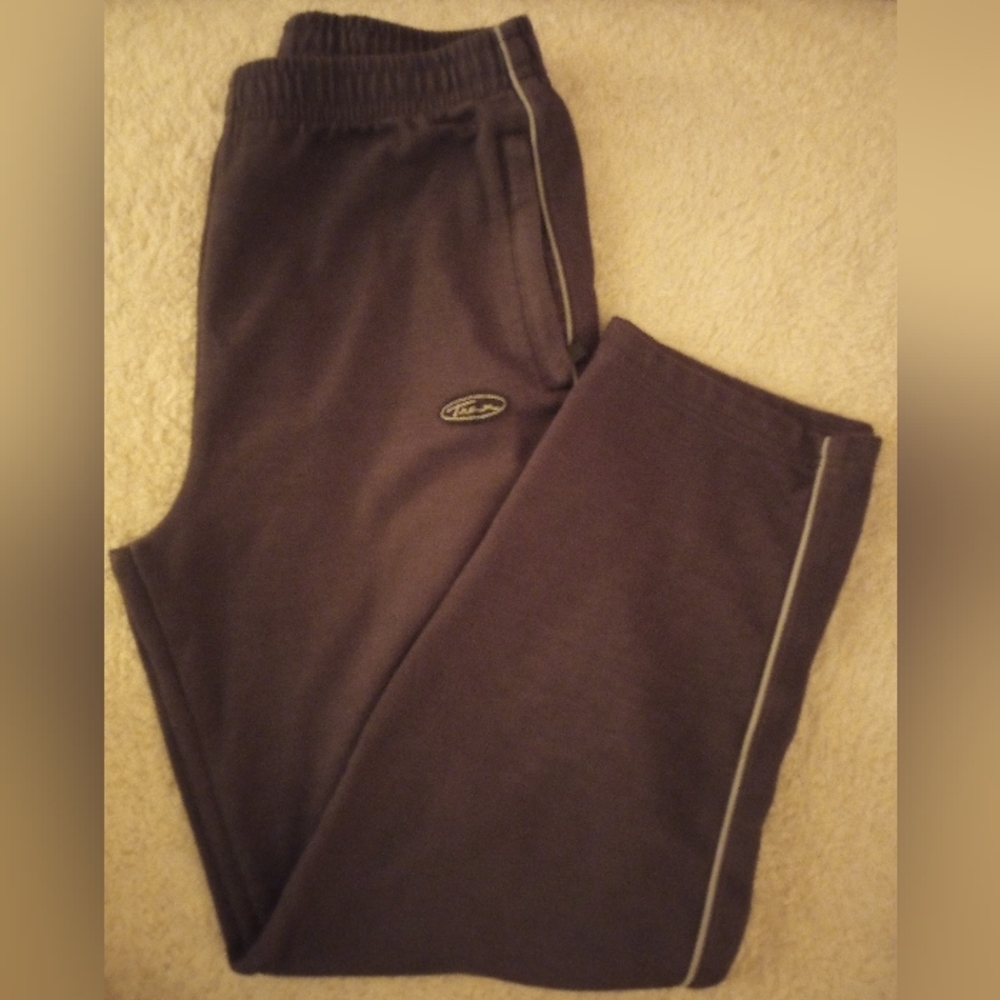 🖤🩶🤍 Dark Gray Pants with Light Gray Trims